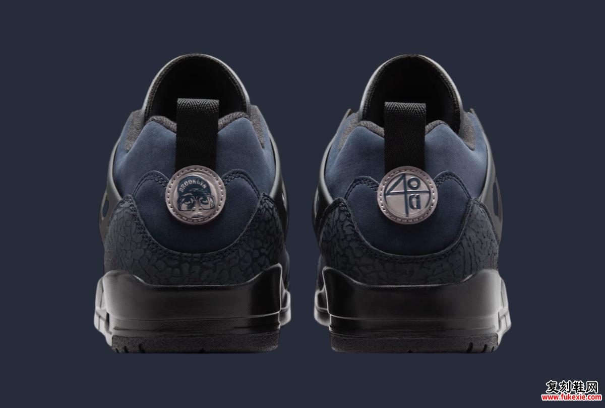 JORDAN SPIZIKE LOW “DARK OBSIDIAN” 将于 2024 年秋季发售