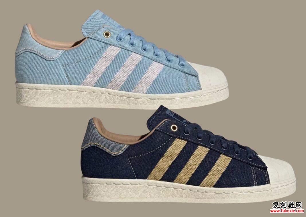 adidas Superstar 82 “Denim Pack” 将于 2025 年 1 月发布 货号：JH5589/JH5577