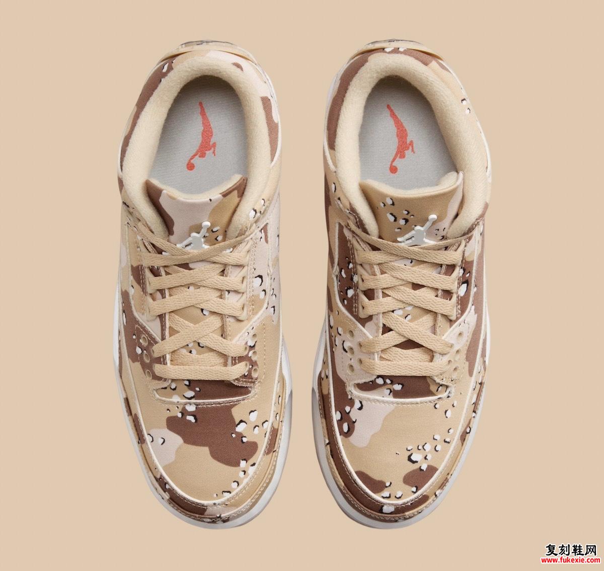 WNBA X AIR JORDAN 3 “DESERT CAMO” 将于 2024 年 7 月发售 货号：HM4301-200