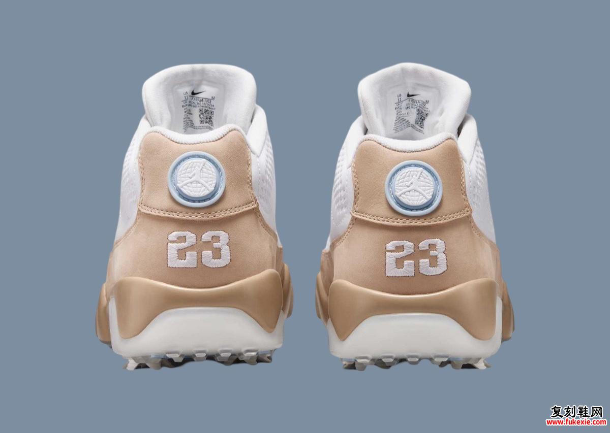 Air Jordan 9 高尔夫 “亚麻” 发布 2024 年假期 货号：FJ5934-102